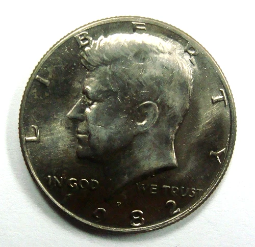 1982 NO FG Kennedy Half Dollar