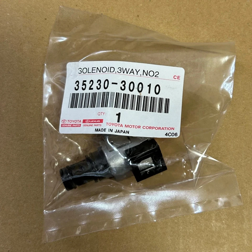 TOYOTA Genuine LEXUS LS400 SC400 Transmission Solenoid Valve 3Way 35230-30010 - Изображение 2 из 3