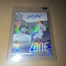 Panini 2021 Spectra Kyle Tucker In the Zone Autographs Prizm #ITZ-KT Astros