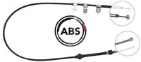 A.B.S. K10698 Seilzug FüR Feststellbremse Handbremsseil Bremsseil FüR Honda