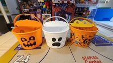 McDONALD'S Halloween Bucket Pail Classic Boo Buckets HAPPY MEAL TOYS Set