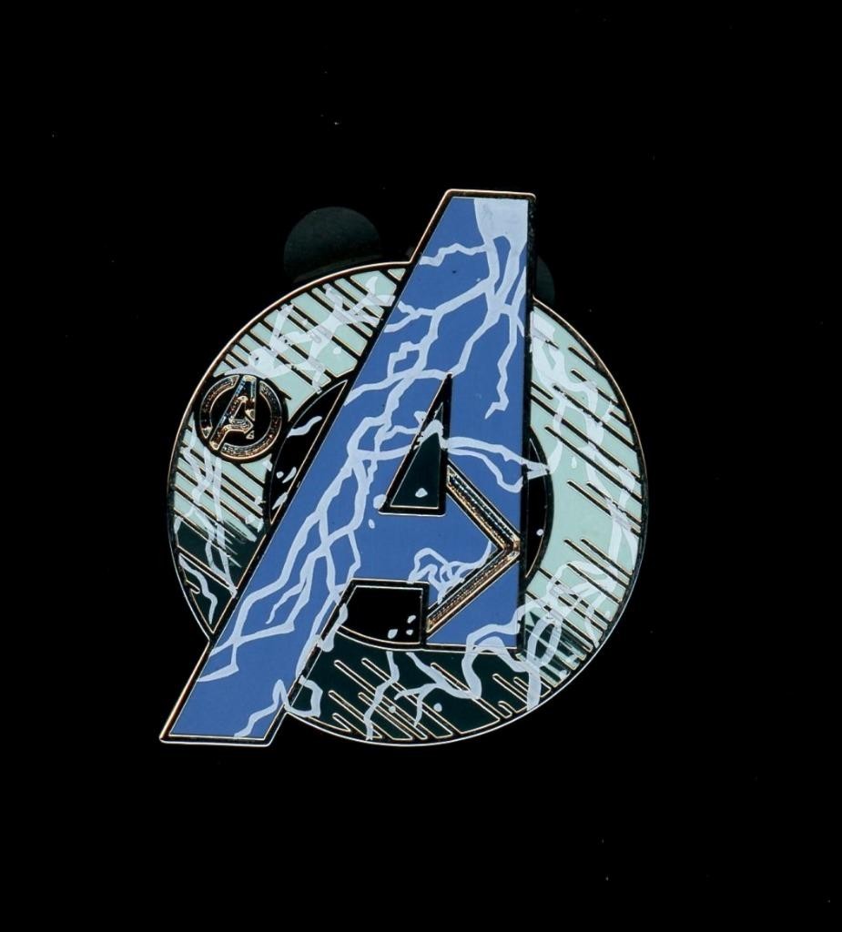 Thor Chaser Avengers Emblem Logo Marvel Hidden Mickey Disney Pin 154274