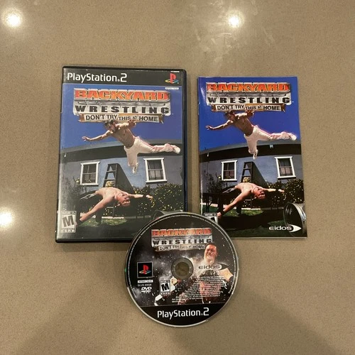New ListingBackyard Wrestling: Don't Try This at Home PlayStation 2 Ps2 Complete CIB