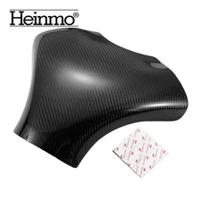 For 2007-2008 Ninj ZX6R Real Carbon Fiber Gas Fuel Tank Cover Guard Glossy Twill