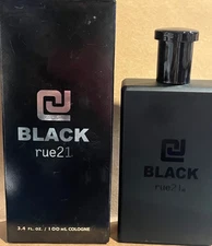 Rue 21 CJ Black Cologne Spray 3.4 fl oz / 100 ml New