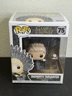 Funko Pop Deluxe Game of Thrones Daenerys Targaryen Iron Throne #75 Vaulted