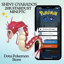 Pokémon ✨️ Shiny Gyarados ✨️  20K Stardust Mini PTC Read Description 