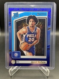 2024 Jared Mccain Panini Donruss Blue Fireworks /85 RC #228