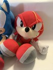 Sonic The Hedgehog and Knuckles Plush Toys. Sega. Good Used Condition — photo 3