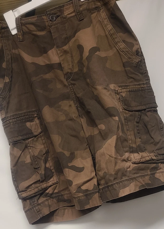 Pantalones Cortos Para Hombre Arizona Jean Company Camoflauge Marrón Talla 32 Foto 2 de 4