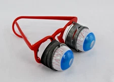 Vintage 1960s James Industries Spring‑Eye Gag Glasses – USA Made, Paoli PA