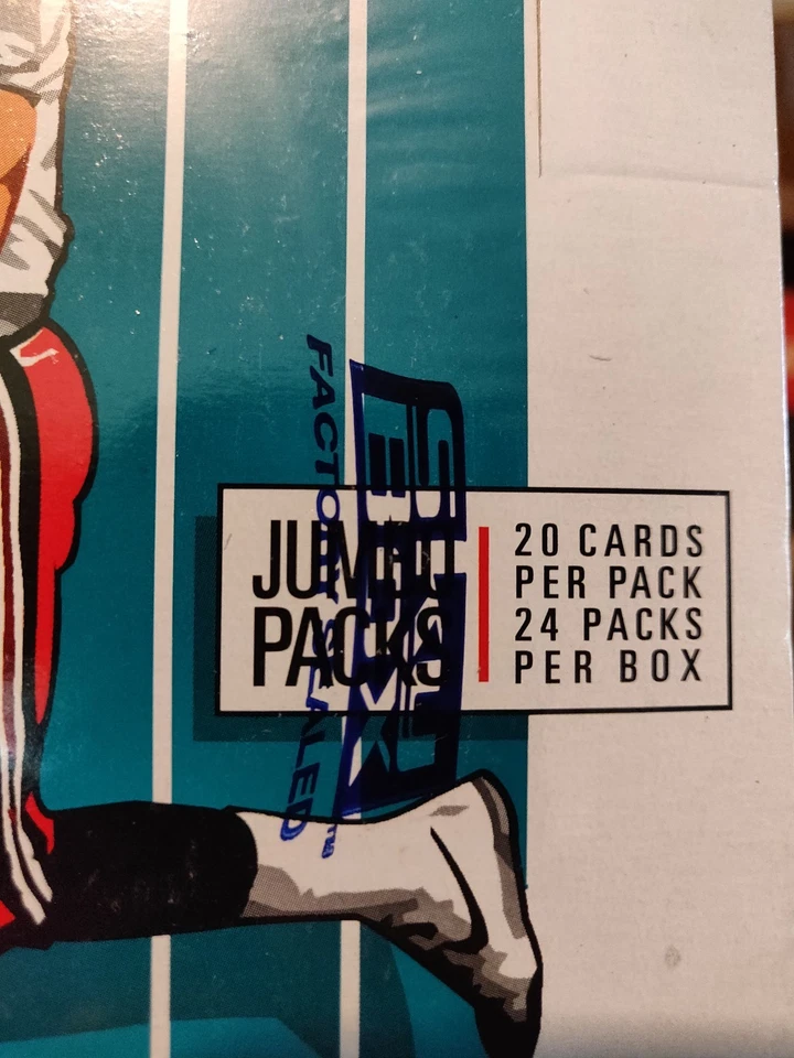 1994 Skybox Impact NFL Football Jumbo Box Factory Sealed 24 Packs - Image 2 of 4