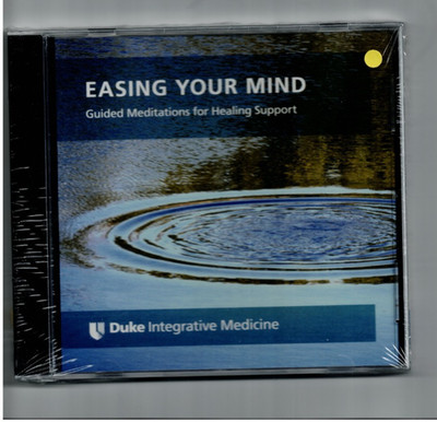Easing Your Mind Guided meditations for Healing Support CD NEW