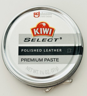 KIWI Select Brown Leather Paste Polish 1.125 oz (31g)   Premium Care & Shine