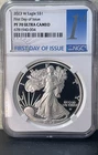 2023 W $1 AMERICAN SILVER EAGLE PROOF NGC PF70 FIRST DAY OF ISSUE FDoI 1ST LABEL