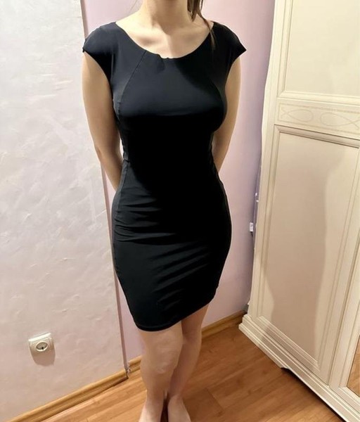 Women Patrizia Pepe Dress Black 36 / S / 44 #C2ID