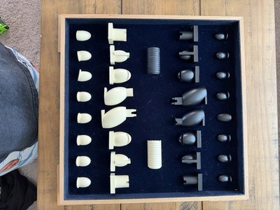 Vintage Michael Graves Postmodern Chess Set - COMPLETE