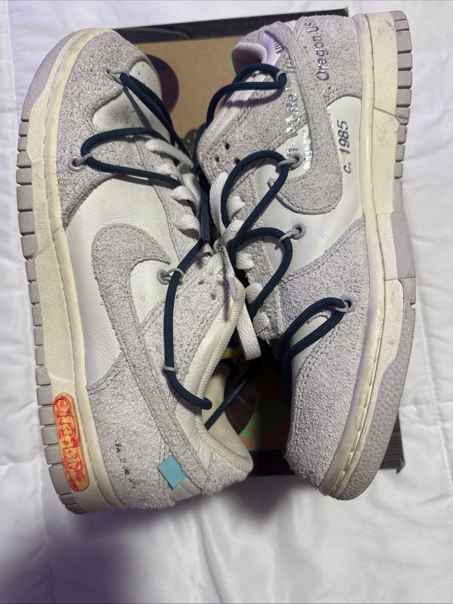 Size 8 - Nike Dunk Low x Off-White 'Lot 16 of 50' Men's Preowned