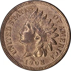 1908 1c Indian Head Cent ~ UNC Details