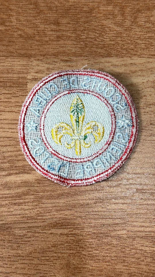 Scouts De Cuba Siempre Listos Boy Scout ALWAYS READY PATCH ORIGINAL 1940s - Image 2 of 2
