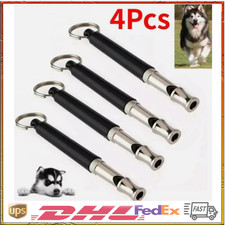 4Pack Dog Whistle Stop Barking Neighbor's Dog Training Tools Pet Recall Control