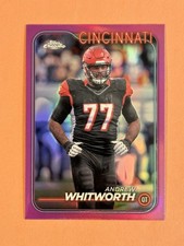 2024 Topps Chrome - Andrew Whitworth #30 Pink Refractor