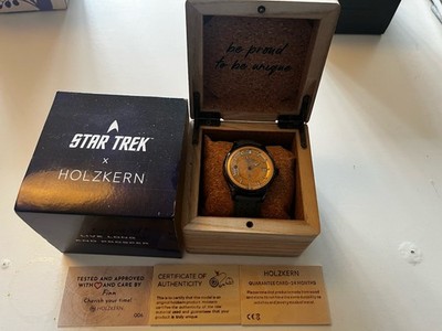 Holzkern x Star Trek: Space Warp Armbanduhr - Limited Edition