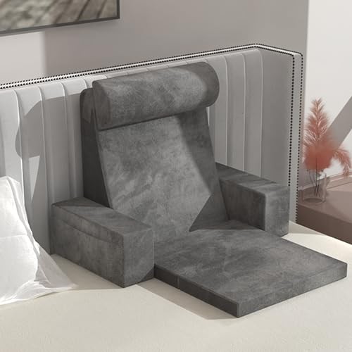 Reading Pillow with Backrest and Seat Cushion for Bed or Floor Support