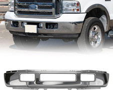 Front Bumper Face Bar Compatible With 2005 2006 2007 Ford F250 F350 With Fog Lig