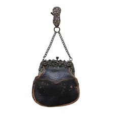 *HH* Antica Borsetta Borsa Liberty Vittoriana Pochette Sac Ancien Antique Bag