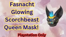 Fasnacht Glowing Scorchbeast Queen Mask - Fallout 76 - Rare - PS only 