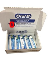 Oral-B Floss Action Replacement Brush Heads with Bacterial Protection 5 count