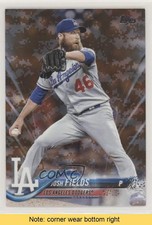 2018 Topps Memorial Day Camo 5/25 Josh Fields #623 READ 6q1
