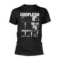 Godflesh - Decline & Fall Black T-Shirt Xx-Large