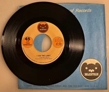 Todd Rundgren / I Saw the Light / 45 w/ rare Milton Glazer Bearsville Co. Slv.