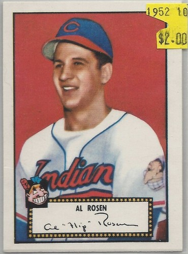 Cleveland Indians  Buy 1-50% Off 2nd  1983 1952 Topps Reprint  27 Available - Picture 2 of 34