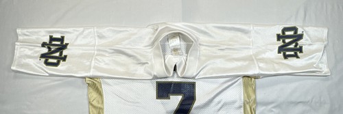Maglia calcio irlandese vintage Adidas taglia M Notre Dame Fighting #7 cucita trifoglio - Foto 9 di 11