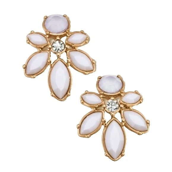 Pearl Acrylic Surgical Steel Fashion Jewelry