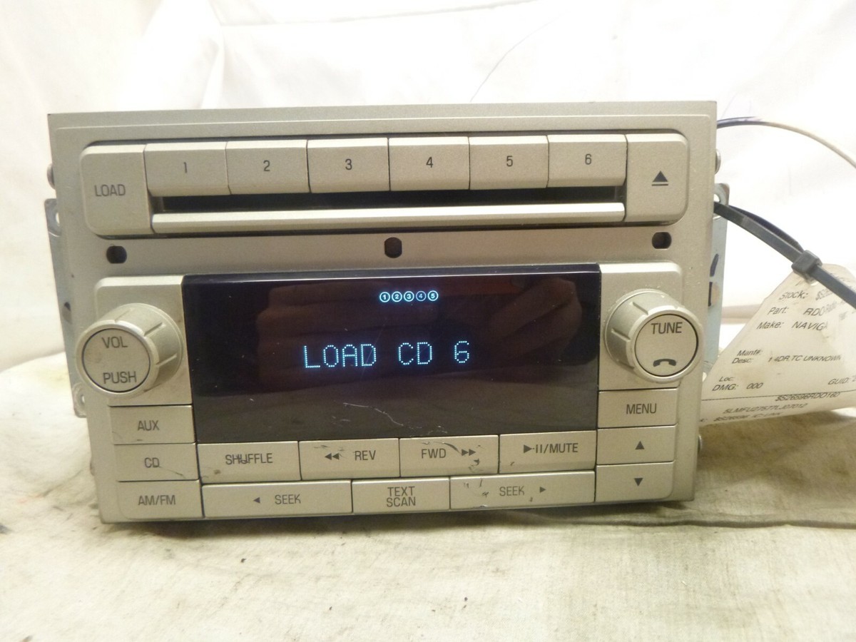 06 07 08 Lincoln MKZ Mercury Zephyr 6 Cd Mp3 7L7T-18C815-AF BCQ24