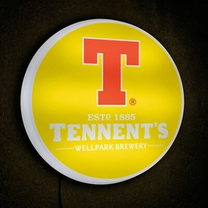 tennents outdoor sign