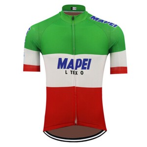 Giacca jacket ciclismo MAPEI TG L E735 bike shirt maillot