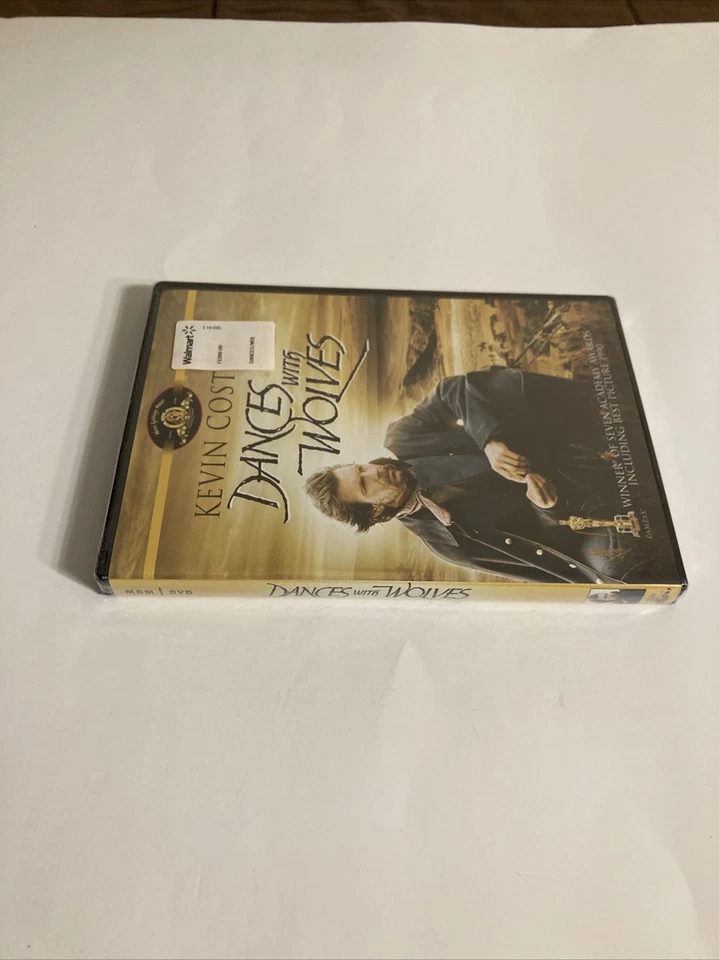 Dances With Wolves DVD Full Screen Kevin Costner 1990 Movie (NEW/SEALED) - Image 3 of 4