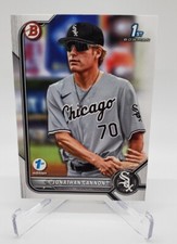 2022 Bowman Draft Baseball Chrome BDC-180 Jonathan Cannon - Chicago White Sox