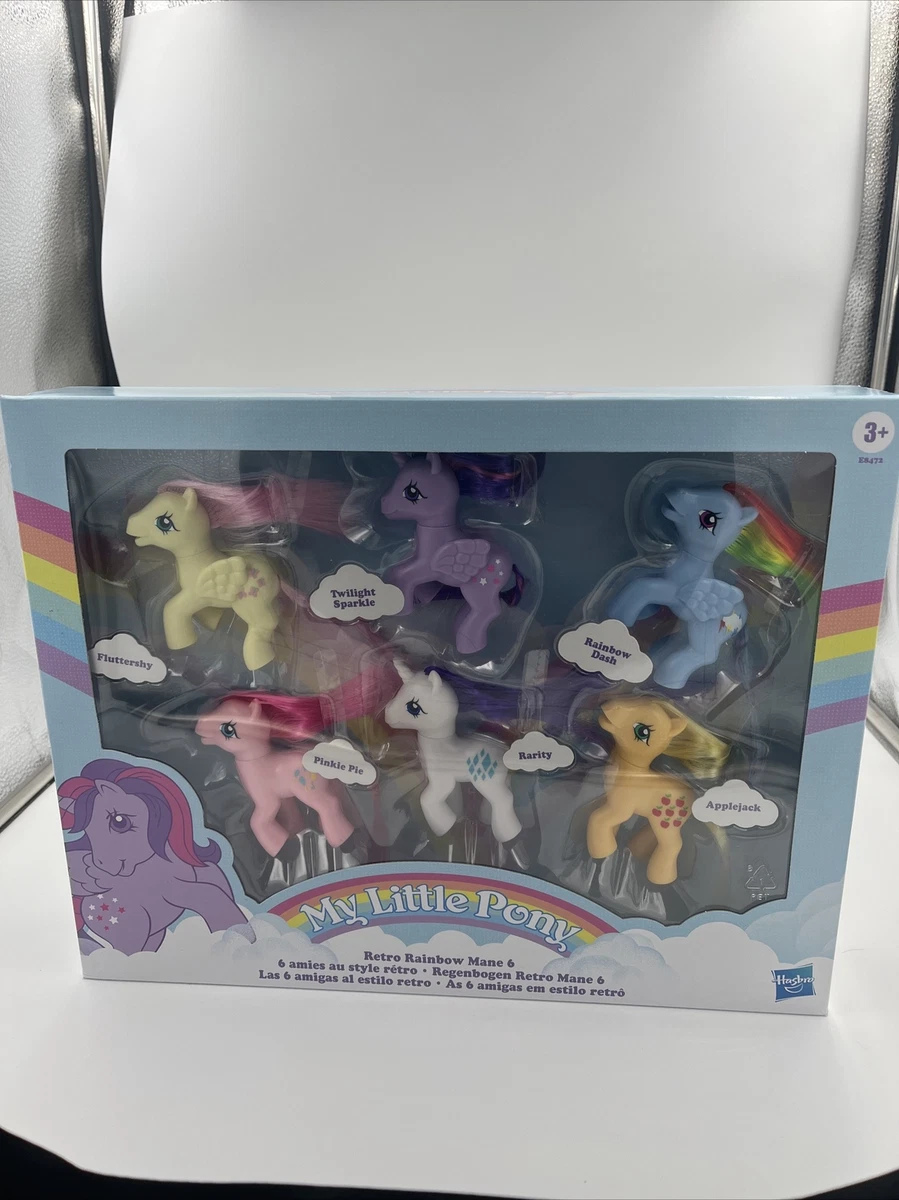 My little pony retro rainbow mane 6 discount