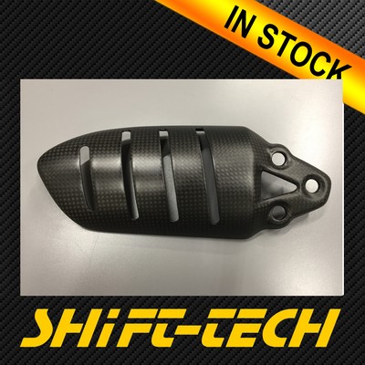 DUCATI 899 959 1199 1299 PANIGALE CARBON DASH SURROUND PLAIN GLOSS FIBER CLOCK