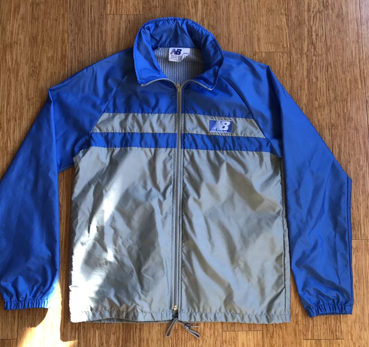 Vintage Eddie Bauer Made in USA Fleece Lined Blue - Depop