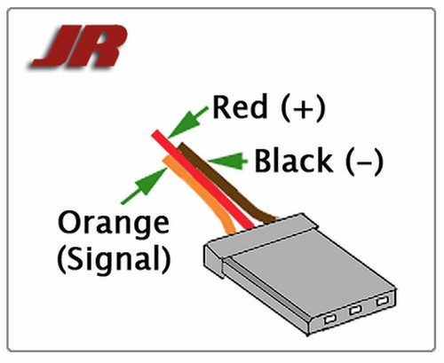 Servokabel JR Graupner Robbe Futaba Verlängerungskabel 15cm 22AWG Kabel 0,35mm² - Bild 5 von 5