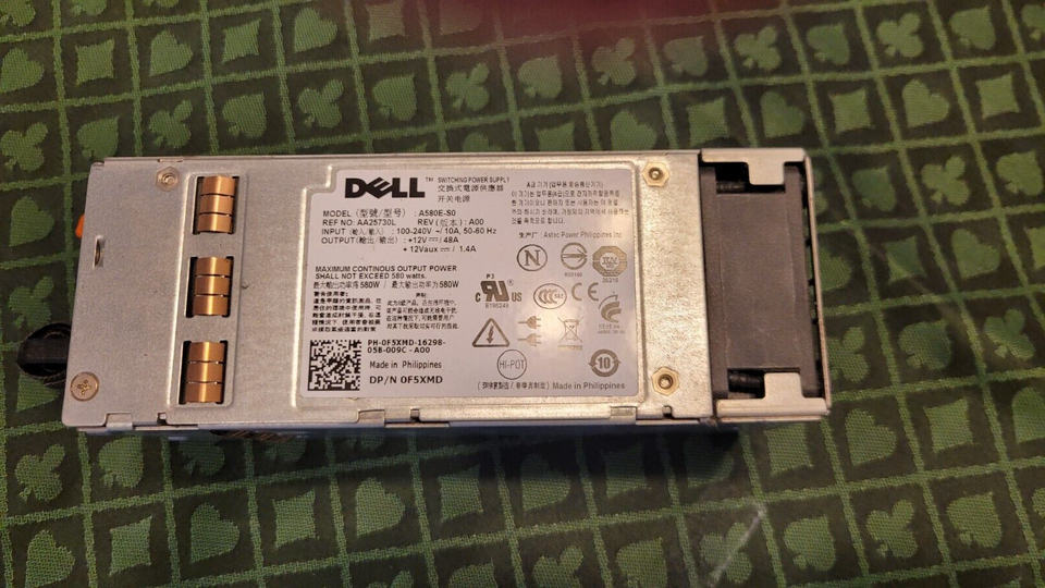 Dell PowerEdge R410 Serveur D500E-S0 500W Commutateur Power