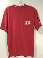 Champion University of Alabama Short Sleeve Pocket T-Shirt Red Size Medium