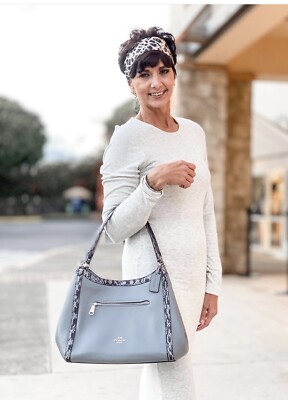 NWT Coach Kristy Shoulder Bag In Colorblock/Blocked Signature